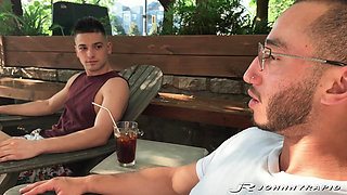 JohnnyRapid Jock Xavier Cox Gets Persuaded By Johnny Rapid Into Hot Gay Cock Swapping