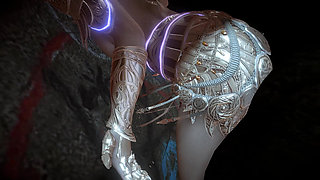 3D Big Boobs Sexy Cosplayer Got Fucked so Hard by Huge Dick Monster