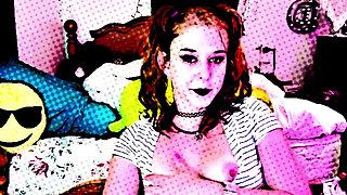 Comic Smoking Boobs