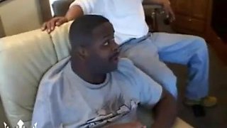Ebony Gangbang: Blowjob, Amateur  Cumshot Porn