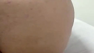 The Cuckold Can Never Resist Seeing Me Showing My Hole and Cums Massively