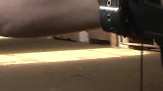 Maid with Inflated Cunt Gets Fucked with a Candle.