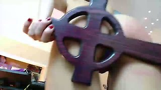 Webcam Teen masturbates and pretends you came in her mouth