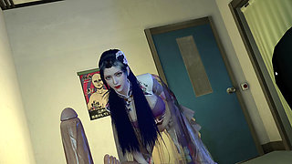3D Big Boobs Slut Wearing Sexy Dress Got Fucked so Hard