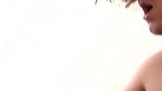 Pierced brunette screwed in her ass hole