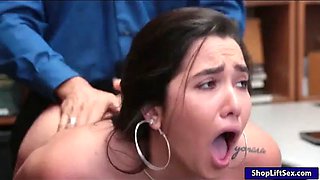 Thief Karlee Grey banged by LP officer