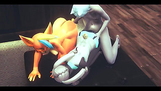 Furry Hentai - Foxy Fucked with Multiple Cums - Japanese Asian Manga Anime Film Game Porn