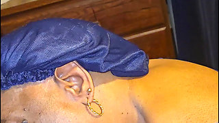 Fucked Wife Wearing Her Panty and Then She Jerked My Cum on Her Tits
