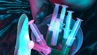 Foot Fetish & Panty Stuffing BBW Halloween Fantasy with Morr