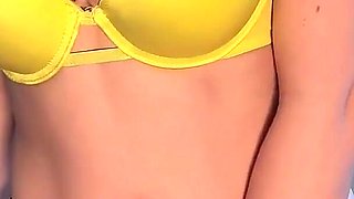 Teenager in Swimsuit After Beach Jerking off Tits and Fucking Young Pussy