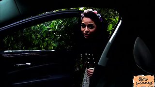 Latina Vienna gets fucked in the car