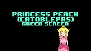Princess Peach (Catoblepas) Green Screen