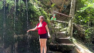 Julianaburning as Lost Girl Fucked Hard by Goblin in River - Big Tits Latina MILF Rough Sex