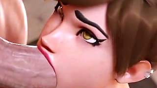 Robaatoo Curvy White Woman Performs Intense Deep Throat and Hardcore Sex with Passionate, Cum-hungry Desire