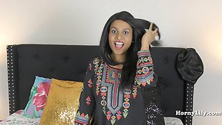 Tamil slut Lily Small Dick Humiliates with her Big Ass & Small Dick
