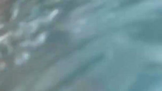 Grandpa Fucks Two Young Sluts in the Hot Tub