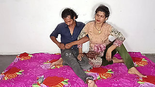 Indian MILF Wife Blows Cock and Gets Cumshot on Pussy