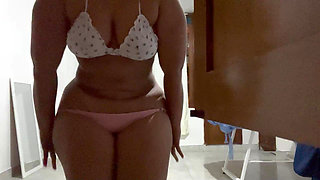 NURSE changes clothes and is caught on camera in the office