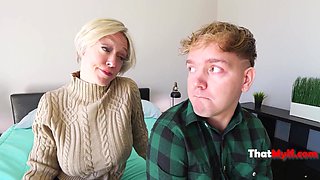 Busty STEP MOM Dee Williams Fucks Step Son When They Share A Bed During A Trip