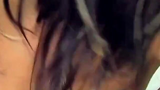 Aimee Black gets to suck huge cock and masturbates her horny pussy