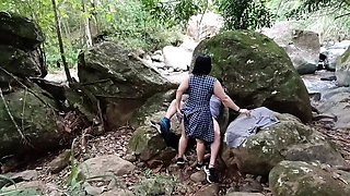 Amateur Colombian Teen Rough Anal & Blowjob Outdoor Sex - VenusAndZeus Homemade Compilation