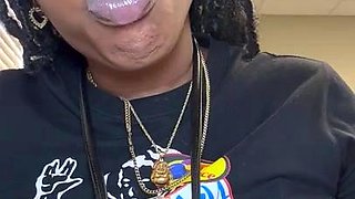 Biiggjuiccyfruit aka biiggjuiccyfruit OnlyFans - In office