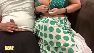 Horny Step Brother Fucks Indian Bhabhi From Behind - Homemade Pussy Action