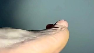 Sexy Amateur Handjob Beautiful Foot Big Cumshot