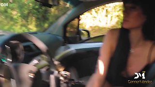 Yenifer Chacon And Danner Mendez - Nymphomaniac Fucks Her Lover And In Public