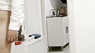 Boss Arrives and Asks the Secretary to Suck and Fuck Him, in the End He Cums on Her Face and Breasts and She Sucks It All