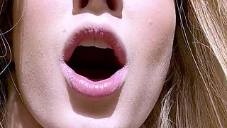 Sexy blonde emo teen solo cam session