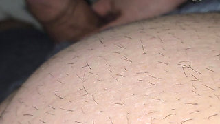Surprise, Step mom pulled out step son dick in erection for a handjob
