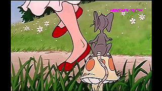Little Red Riding Hood Caught and Fucked By The Hunter - Vintage Cartoon Porn Parody