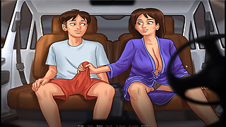 Hot sexy fucked by her when husband was not present
