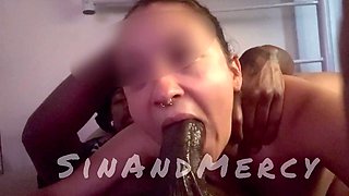 I got my throat trained by a BBC I met from tinder