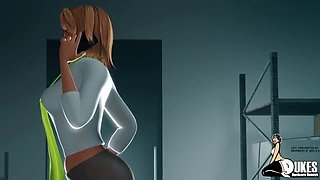 BBC Destroys MILF Coworker in Hardcore Office Sex - Blowjob & Big Cock Action