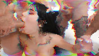 Sex Crazed Slut Athenea Rose Takes A Double Anal Stuffing During