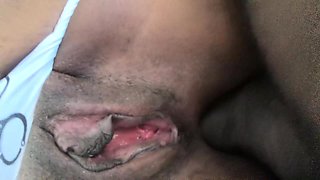 BBC Broke Into Her Step Cousin's Ass While Her Step Aunt Went to Work