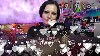 Sad Goth With Big Tits Wants You To Cum Everyday In November JOI