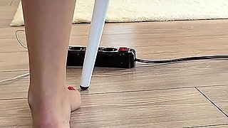 Step-mom's Special Feet Punishment