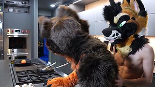 Amateur punk trio head funny with camera