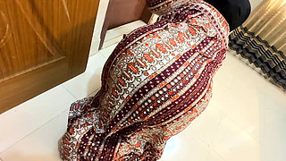 Egypt Beautiful Big Ass & Tight Pussy Hot Stepmom Stuck Under Bed Then She Want Rough Anal From Me