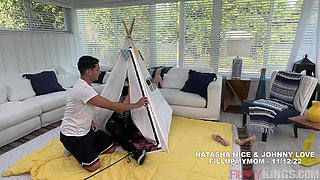 Bts - Sizing up to Stepmom's Big Naturals