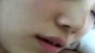 Korean Amateur Girl Gives a Blow Job
