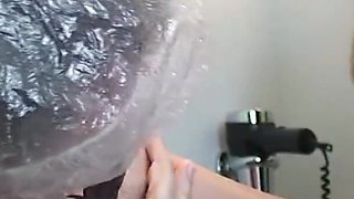 Milf using her slave husband for her frustrations