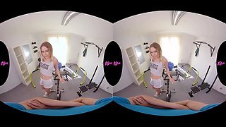 Virtual Reality And Danielle Soul - Ass, Throat, And Pussy Exercises For