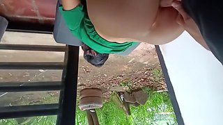 Primera Parte Fol Ndo En La Jardin De Mis Suegros.. Con El Cabron De Mi Vecino !!me Rompio El Culo!!! Me Encanta El Sexo Anal Alexachris20 10 Min