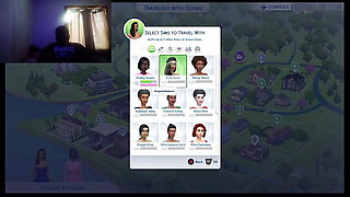 I used Guinn Wives to Make Woohoo's while naked in The Sims 4 Gameplay on Xbox One