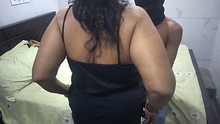 College Student Sex with Aunty, Her Husband Not Interested to Sex