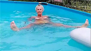 Hot Housewife Lukerya in the Pool